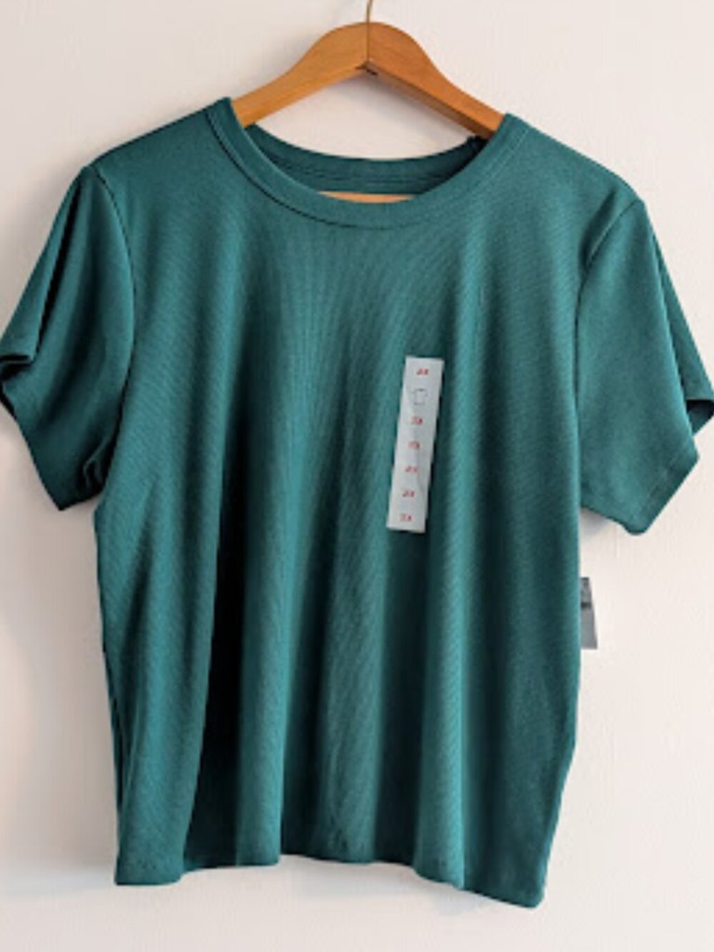 NWT Old Navy Green Ribbed T-Shirt Size 2X